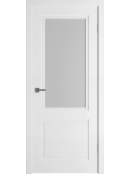 Межкомнатная дверь эмаль FLAT 2  WHITE CLOUD белая